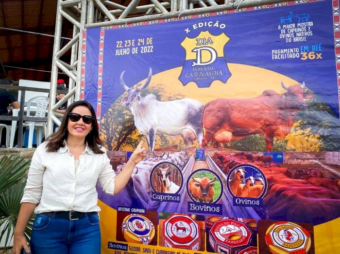 Pollyanna Dutra prestigia a 10ª edição do Dia D da Fazenda Carnaúba