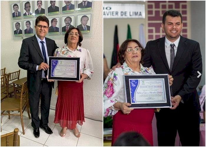 Título de Cidadã Triunfense a Médica Antônia Gomes Abrantes