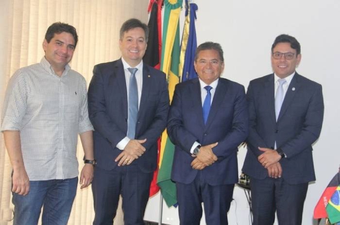 Reunião com o presidente da Assembleia Legislativa da Paraíba, Adriano Galdino