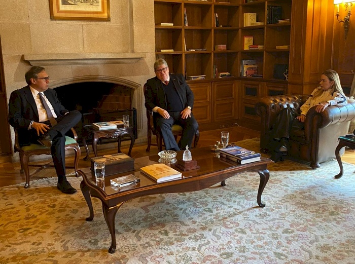 João Azevêdo em reunião com embaixador do Brasil no Marrocos