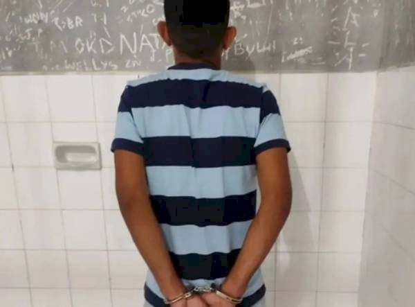 Homem preso em ação da Polícia Militar em Campina Grande
