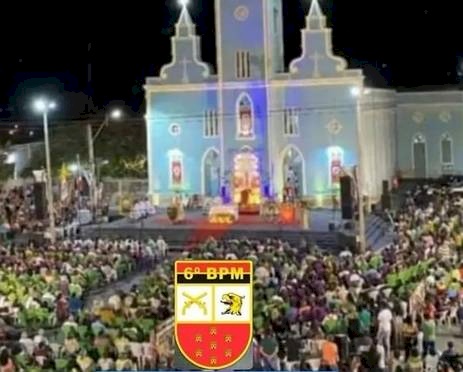 Segurança da tradicional festa religiosa da Sagrada Família