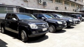 Automóveis que serão leiloados pelo Tribunal de Justiça