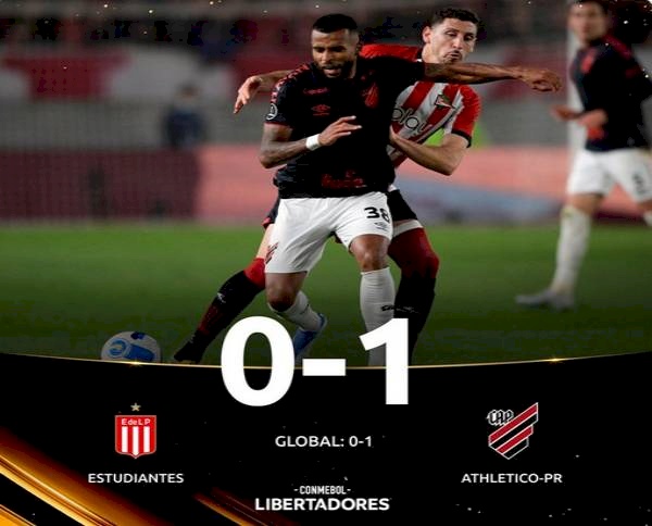 Athletico-PR derrotou o Estudiantes (Argentina) por 1 a 0