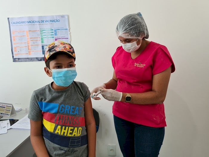 Vacinação contra a Covid-19 em crianças