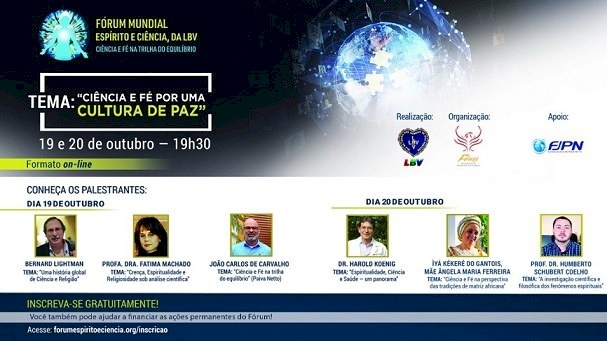 Com tradução simultânea para português, libras, espanhol e inglês, o evento será transmitido pelo YouTube