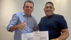 Deputado Chico Mendes e o prefeito de Aparecida, João Neto