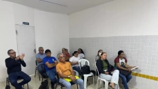 Reunião com os Agentes Comunitários de Saúde (ACS)