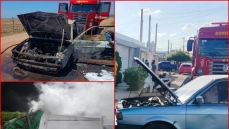 Três intervenções de combate a incêndio