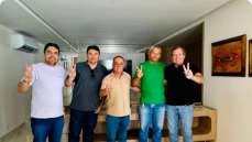 Inácio Falcão com Fábio Tyrone