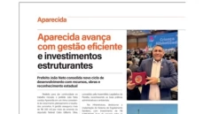 Aparecida é destaque estadual na Revista Políticas & Negócios por gestão eficiente e avanços estruturantes
