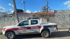 Viatura da Polícia Militar em Sousa