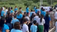 Caminhada de conscientização sobre o autismo