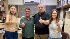 Johanna Estrela, Dinho, João Estrela e Aparecida 