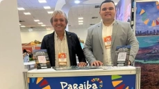 Secretário de Turismo, Fernando Macena, e o diretor de Turismo, Nildemar Dantas