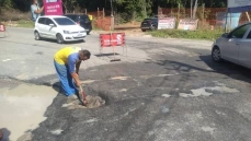 Operação Tapa-buraco em João Pessoa