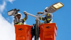 Troca de luminárias por novo sistema em LED