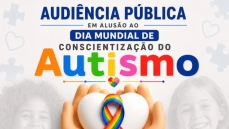 Câmara de Sousa promove audiência pública sobre conscientização do autismo