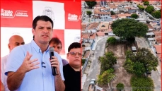 Construção de praça no Treze de Maio