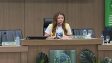 Presidente da Câmara de Sousa, vereadora Amanda Silveira
