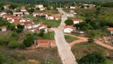 Obras de pavimentação em paralelepípedo na Extrema