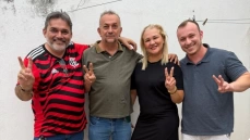 Valdemir Bolinha com o Pastor, Zé Carlos