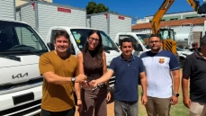 Entrega de novos veículos e máquinas em Sousa