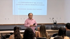 Oficina focada na capacitação de servidores públicos sobre procedimentos administrativos disciplinares, em Sousa 