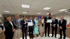 Homenagem ao prefeito Helder Carvalho