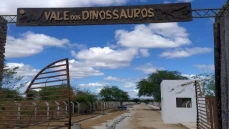 Vale dos Dinossauros, localizado no município de Sousa