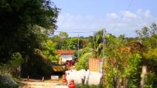 Obra de drenagem para acabar com alagamentos no Aratu