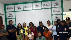 Reunião da Secretaria de Saúde com o SAMU em Lastro