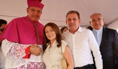 Chico Mendes prestigia recepção oficial ao novo bispo da Diocese de Cajazeiras