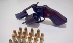 Arma de fogo apreendida em ação da Polícia Militar