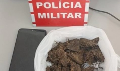 Prisão de homem por tráfico de drogas