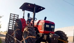 Trator destinado ao município de Aparecida 