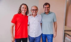 Cícero Lucena, Senador Veneziano e o deputado Mercinho Lucena