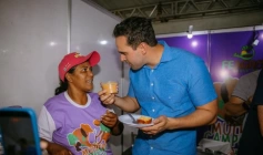 Lucas Ribeiro participando da 1ª Feagros, em Sousa