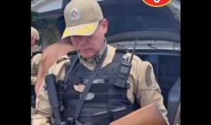 Arma e munições apreendidas em ação da Polícia Militar