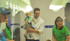 Lucas Ribeiro inaugura creche e inspeciona obras da educação em Triunfo e Poço Dantas