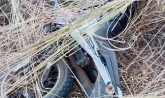 Moto recuperada pela Polícia militar em Cajazeiras 