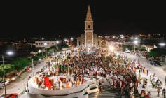 Imagem aérea do município de São José de Piranhas 