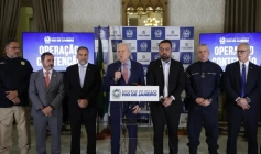 Lewandowski e Castro em reunião