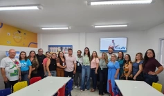 Entrega de mais uma escola da Rede Municipal com Espaço Maker