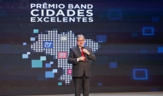 João Azevêdo prestigiando o Band Cidades Excelentes