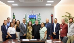 Governador em reunião com missão do Banco Mundial 