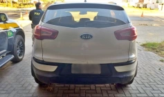 Veículo recuperado pela PRF na Paraíba