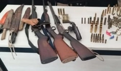 Material ilícito apreendido em ação da Polícia Militar