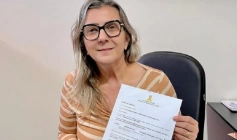 Prefeita Sílvia César Farias da Cunha Lima