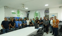 Reunião com provedores de internet em Sousa
